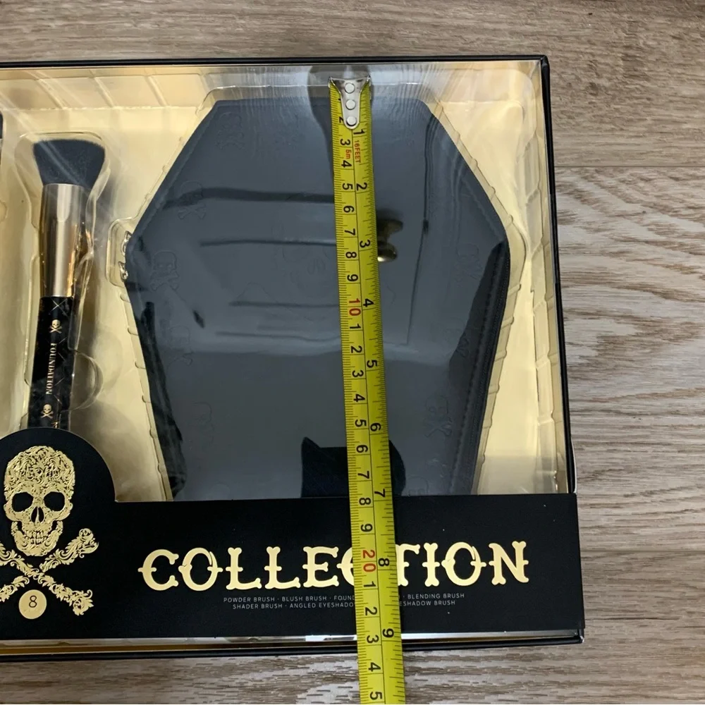 Coffin Bag Makeup Brush Set - NEW